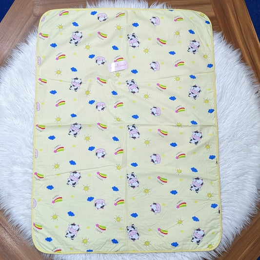 Premium Triple XL Waterproof Baby Urine Pad – Cow Print
