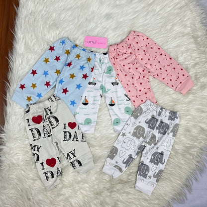 Pack of 5 Premium Baby Shorts – Sweet Dreams Theme