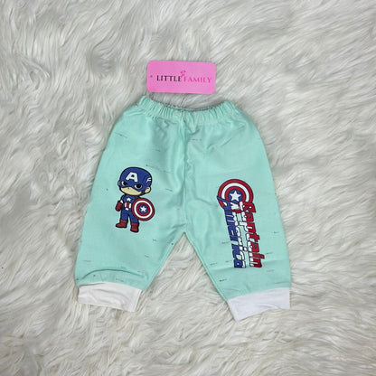 Pack of 5 Premium Baby Shorts – Superhero Squad Theme
