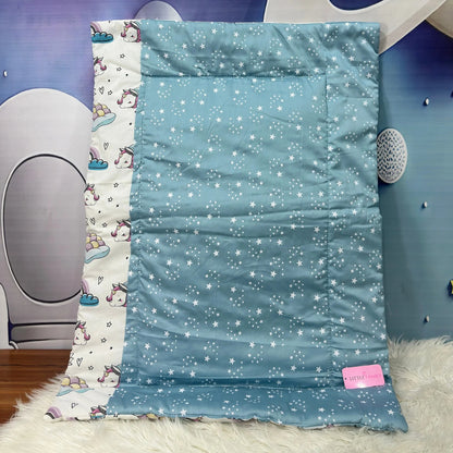 Starry Dreams Baby Bedding Set - 8 Pieces (Twinkle Blue)