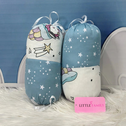 Starry Dreams Baby Bedding Set - 8 Pieces (Twinkle Blue)