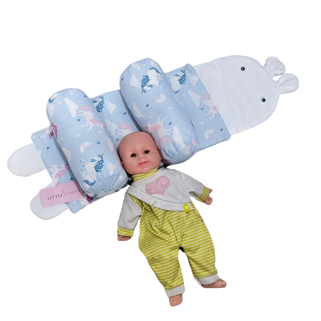 Unicorn Theme Baby Head Shaping Pillow – Ergonomic Support