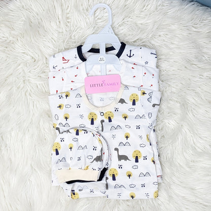 Premium 3-Piece Cotton Outfit Set – Pack of 3