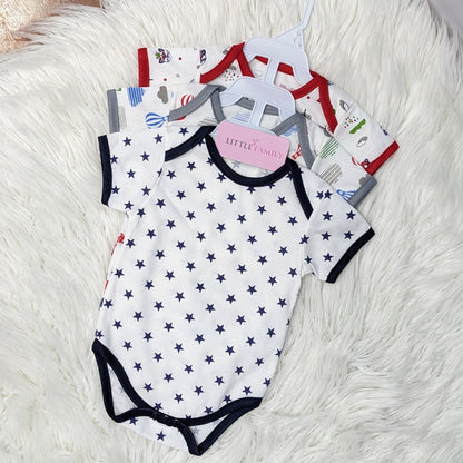 Premium Baby Bodysuits – Pack of 3