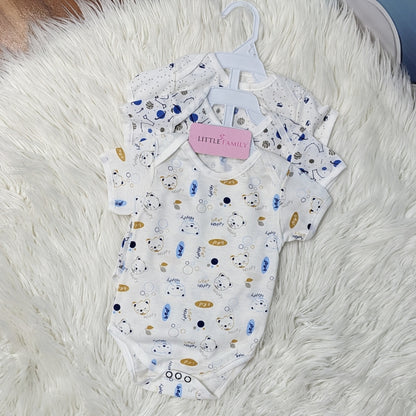 Premium Baby Bodysuits – Pack of 3