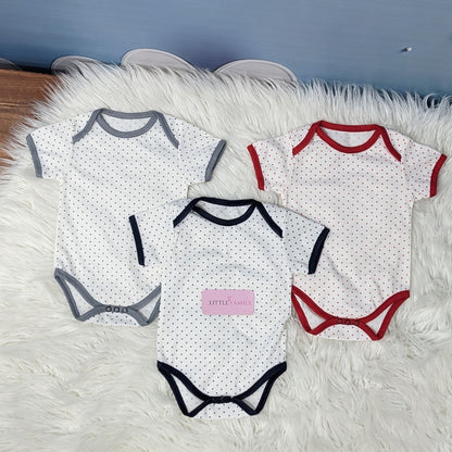 Premium Baby Bodysuits – Pack of 3