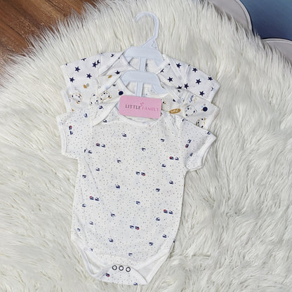 Premium Baby Bodysuits – Pack of 3