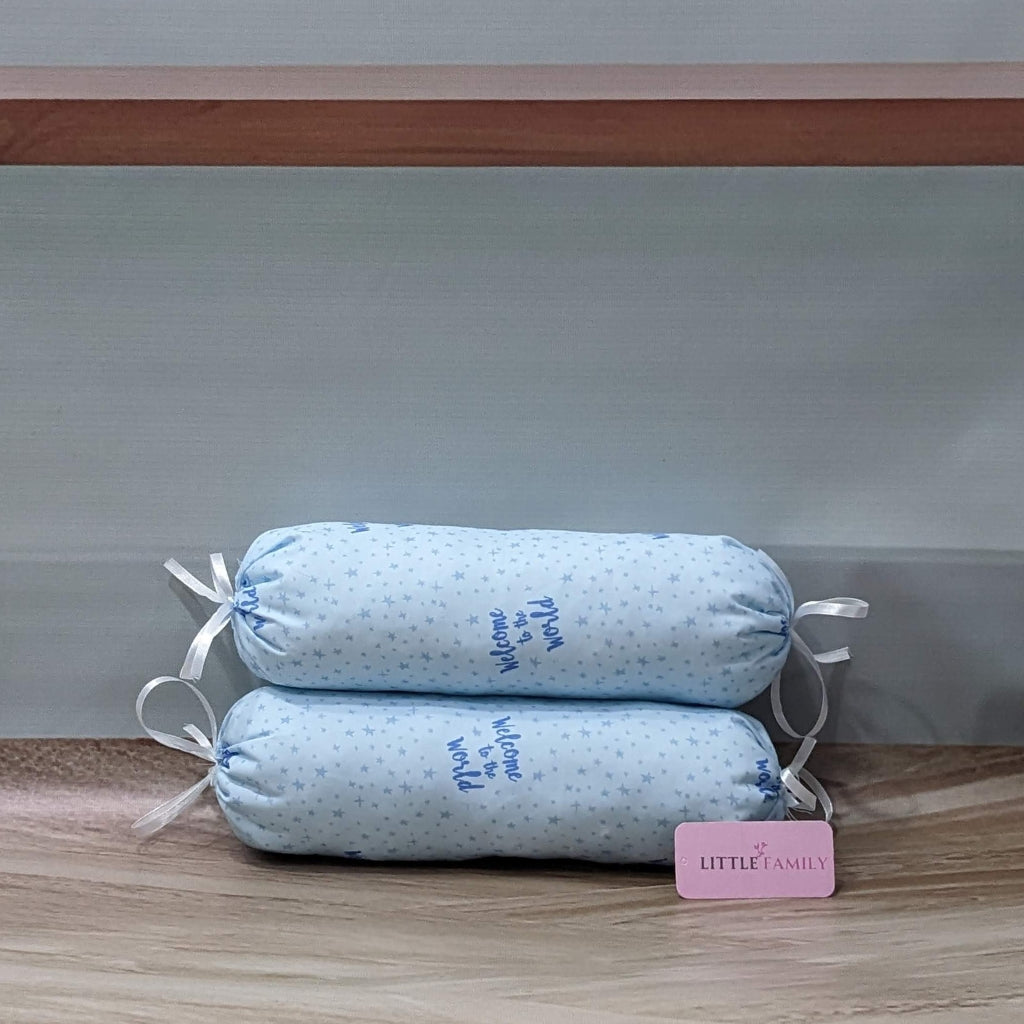 Premium 11-Piece Baby Bedding Set | "Welcome to the World" - (Sky Blue)