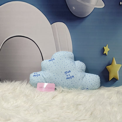 "Welcome to the World" Theme Baby Bedding Set -  9 Pieces | Sky Blue