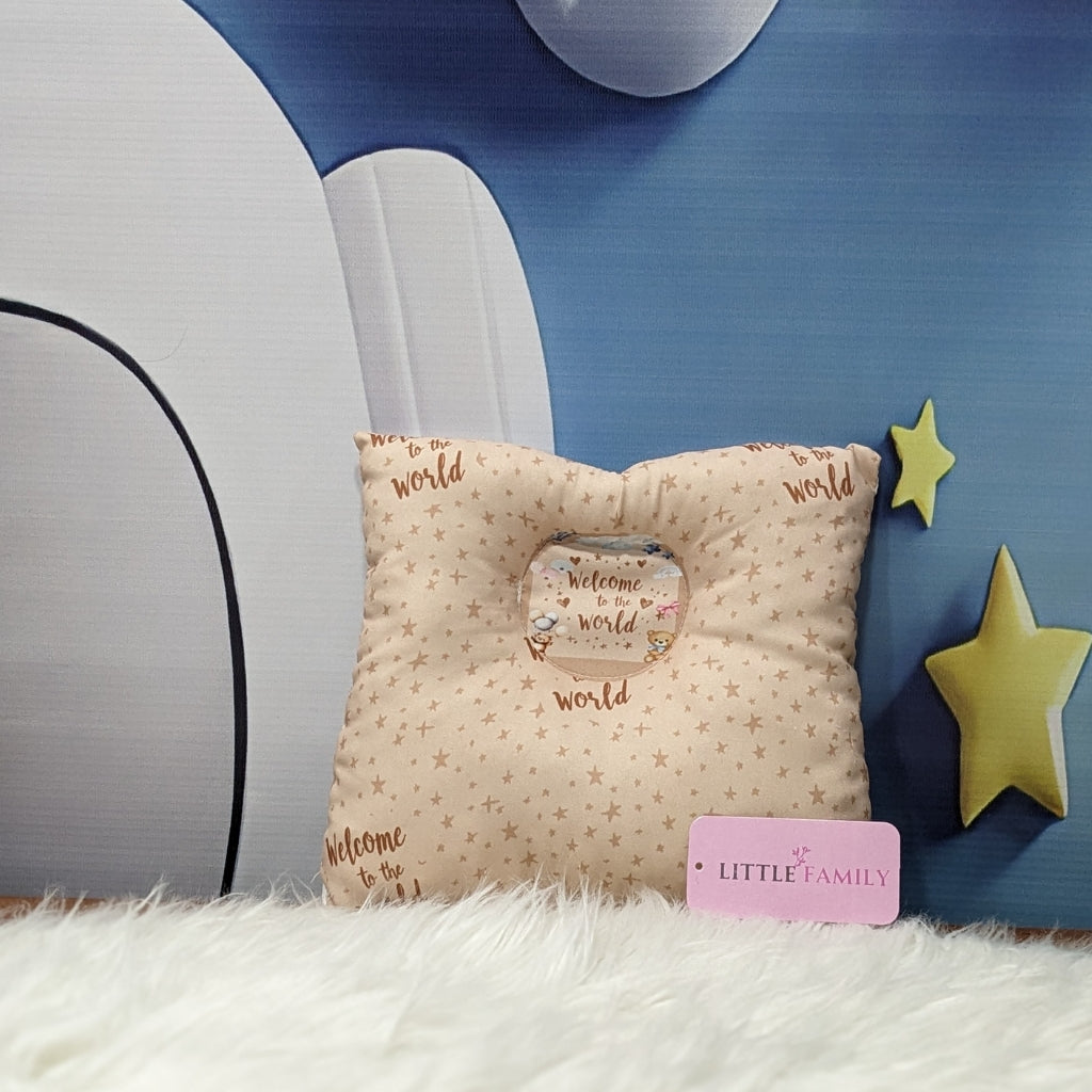 "Welcome to the World" Theme Baby Bedding Set -  9 Pieces | Brown