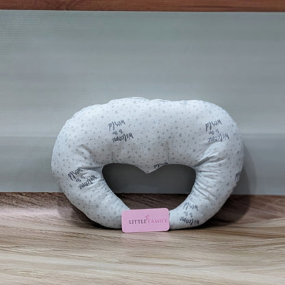 Premium 11-Piece Baby Bedding Set | "Welcome to the World" - (Soft Grey)