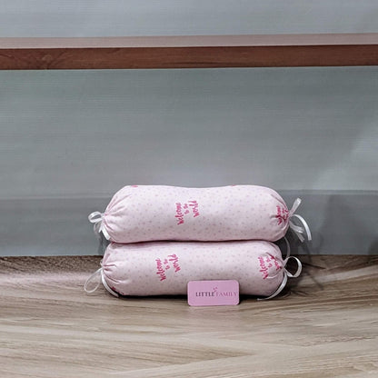 Premium 11-Piece Baby Bedding Set | "Welcome to the World" - (Pink)