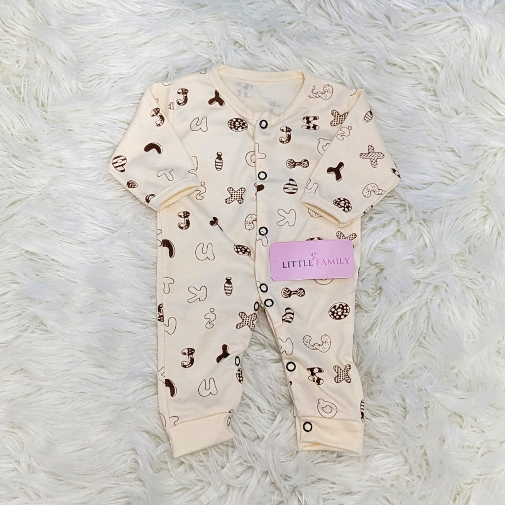 Pack of 3 Premium Baby Rompers – Gentle & Breathable