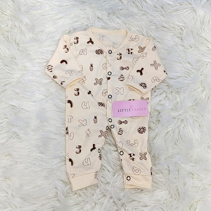 Pack of 3 Premium Baby Rompers – Gentle & Breathable