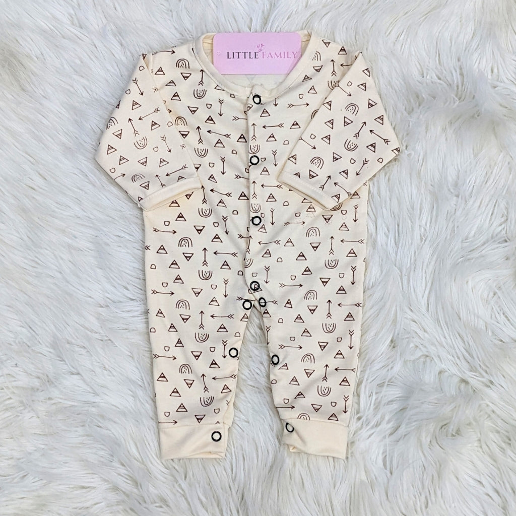 Pack of 3 Premium Baby Rompers – Gentle & Breathable