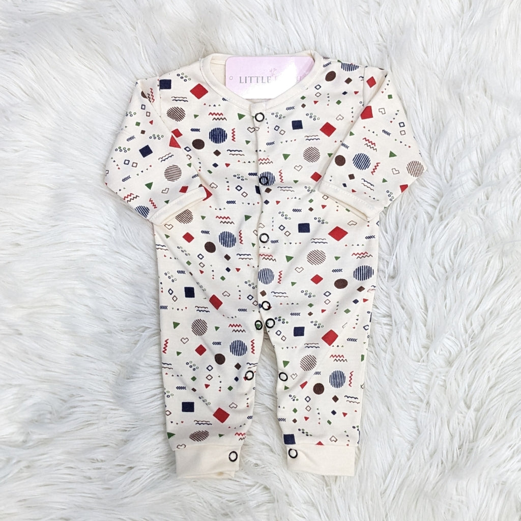 Pack of 3 Premium Baby Rompers – Gentle & Breathable