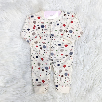 Pack of 3 Premium Baby Rompers – Gentle & Breathable